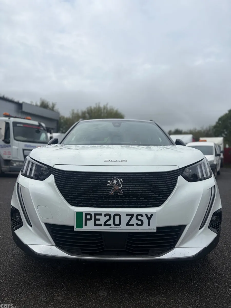 Peugeot 2008 SUV, Electric, 2020, White