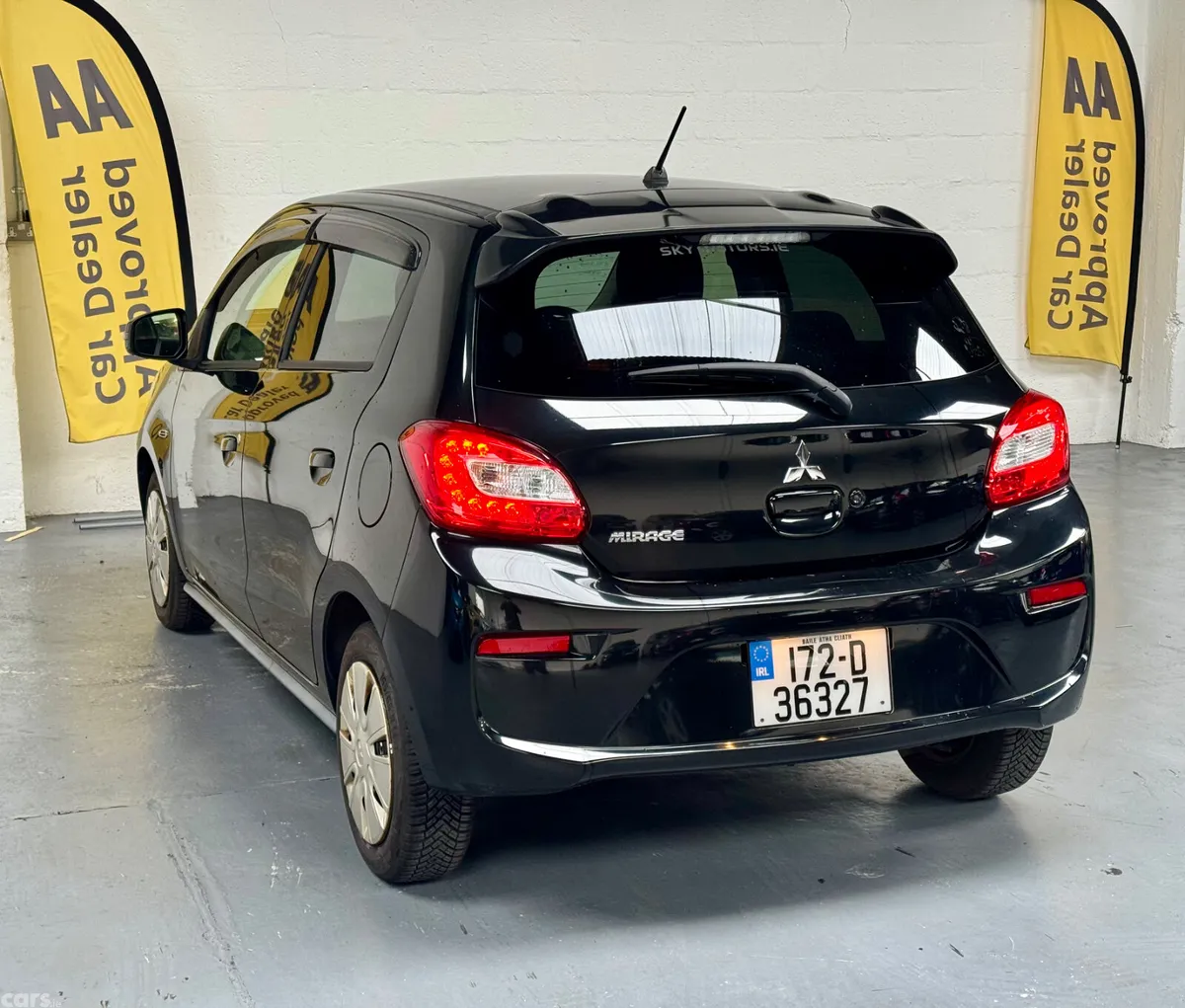 Mitsubishi Mirage Hatchback, Petrol, 2017, Black