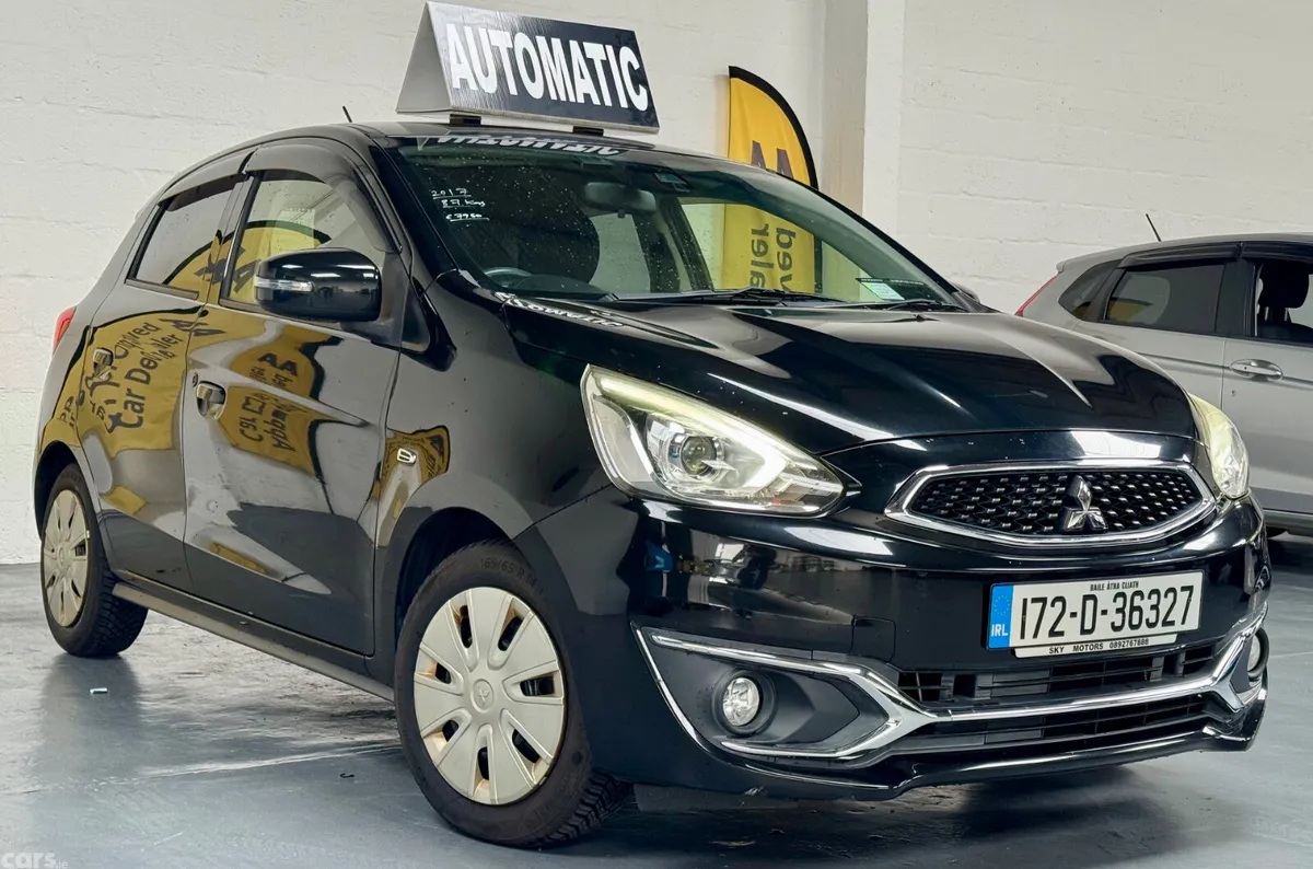 Mitsubishi Mirage Hatchback, Petrol, 2017, Black