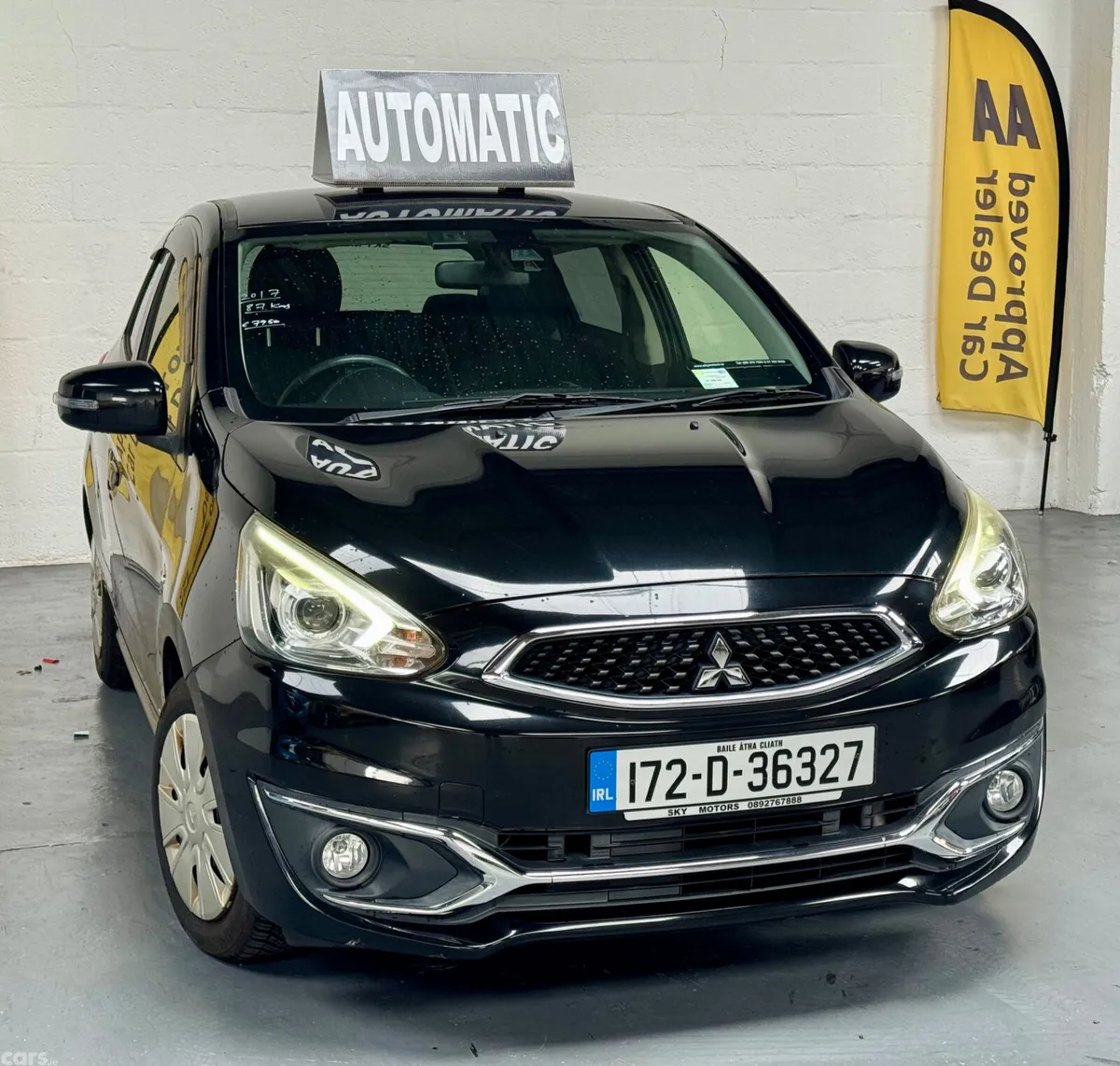 Mitsubishi Mirage Hatchback, Petrol, 2017, Black