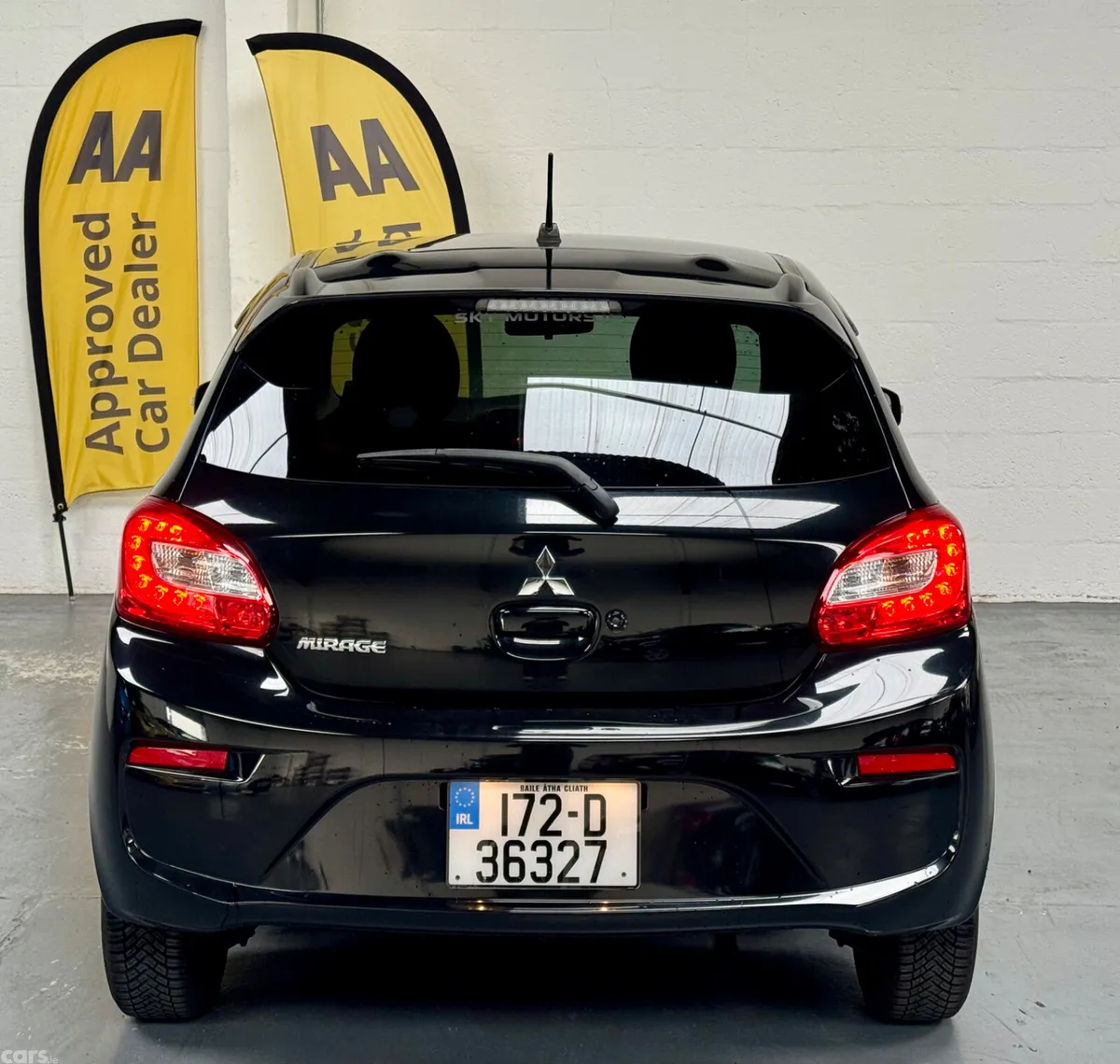 Mitsubishi Mirage Hatchback, Petrol, 2017, Black