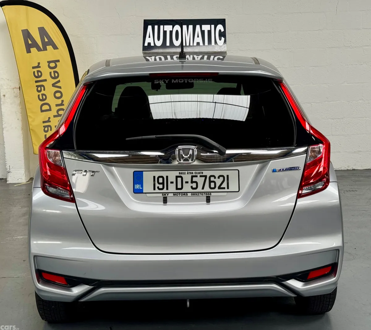 Honda Fit Hatchback, Petrol Hybrid, 2019, Silver