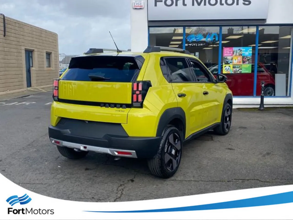 Fiat Grande Panda Hatchback, Electric, 2027, Yellow