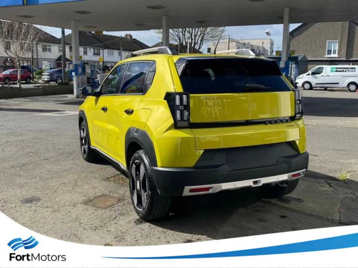 Fiat Grande Panda Hatchback, Electric, 2027, Yellow