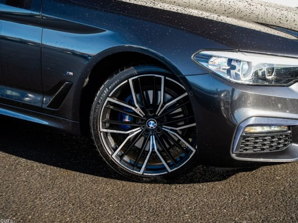 BMW 5-Series Saloon, Petrol Plug-in Hybrid, 2018, Grey