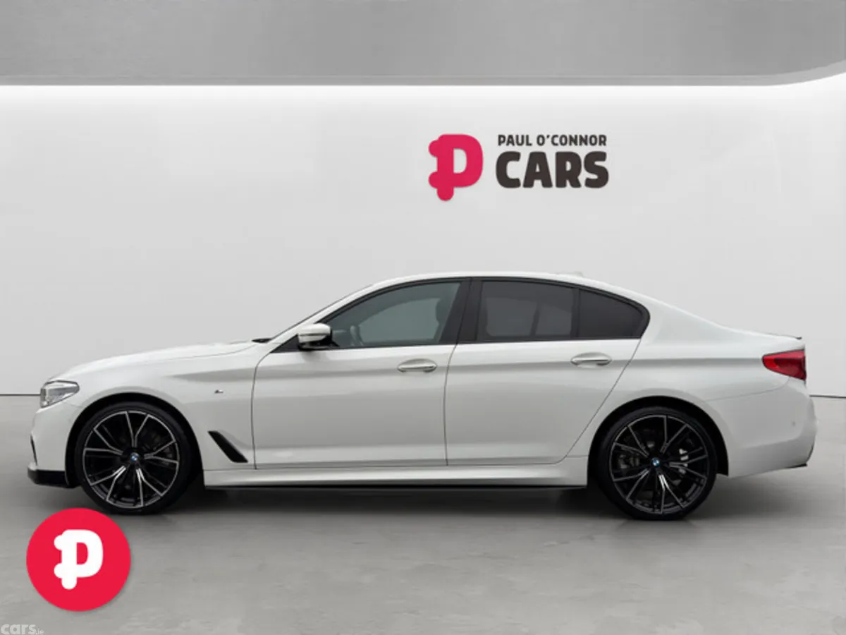 BMW 5-Series Saloon, Diesel, 2017, White