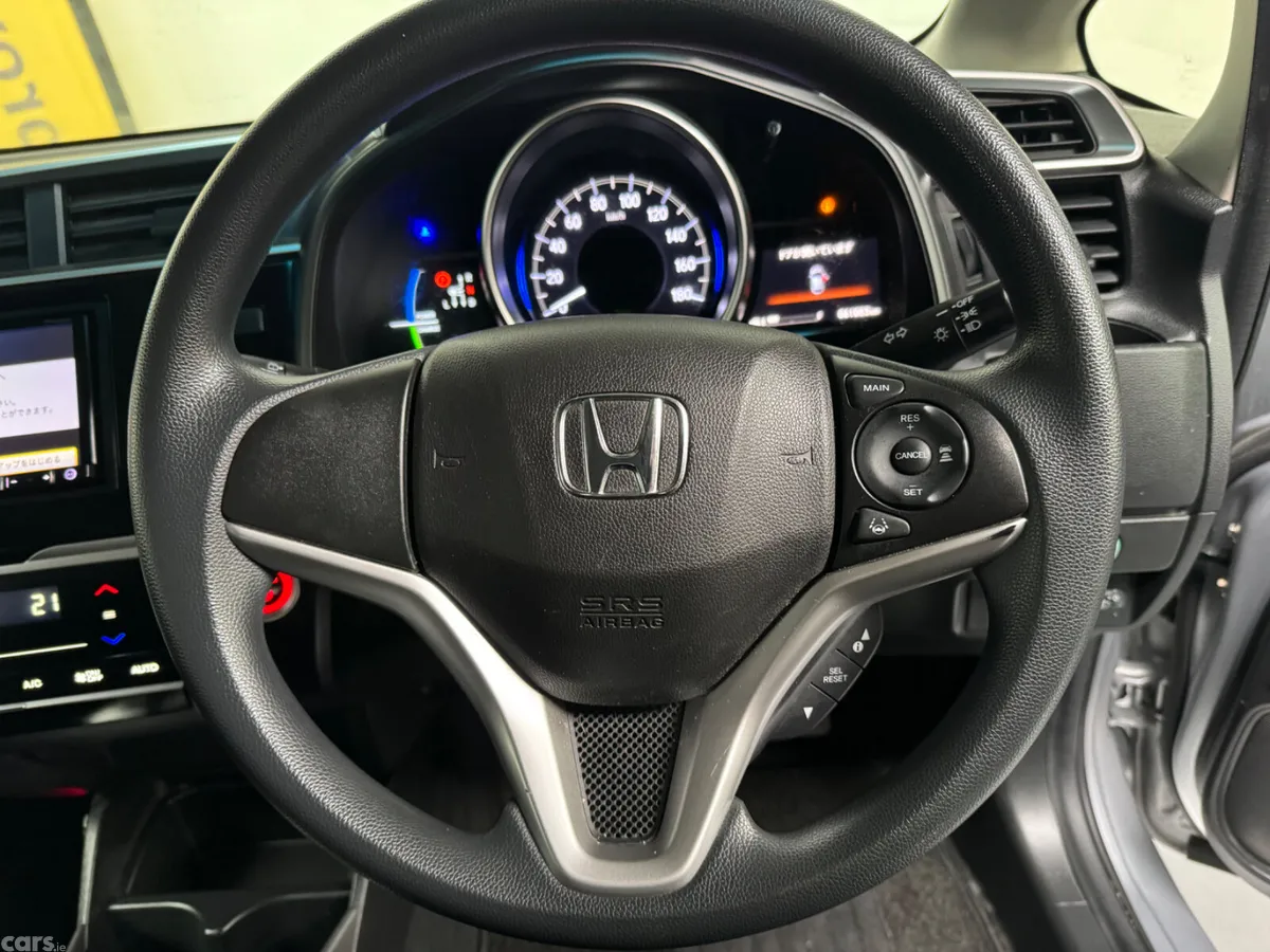 Honda Fit Hatchback, Petrol Hybrid, 2015, Black