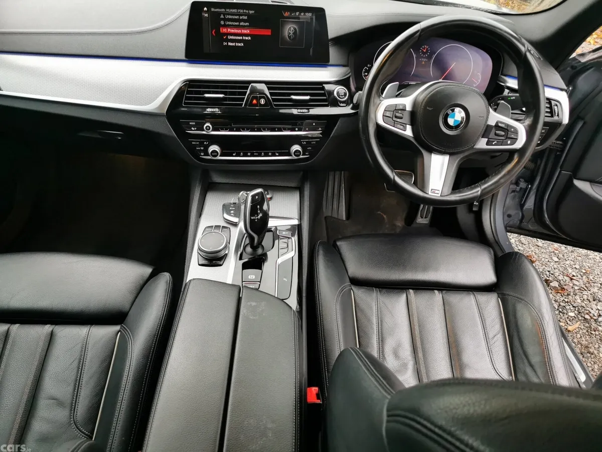 BMW 5-Series Saloon, Petrol, 2019, Blue