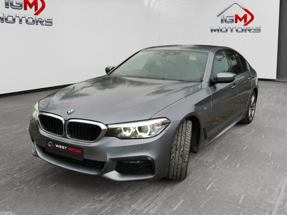 BMW 5-Series Saloon, Petrol, 2019, Blue