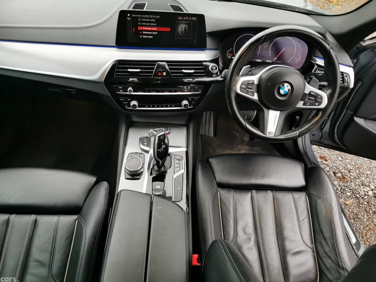 BMW 5-Series Saloon, Petrol, 2019, Blue