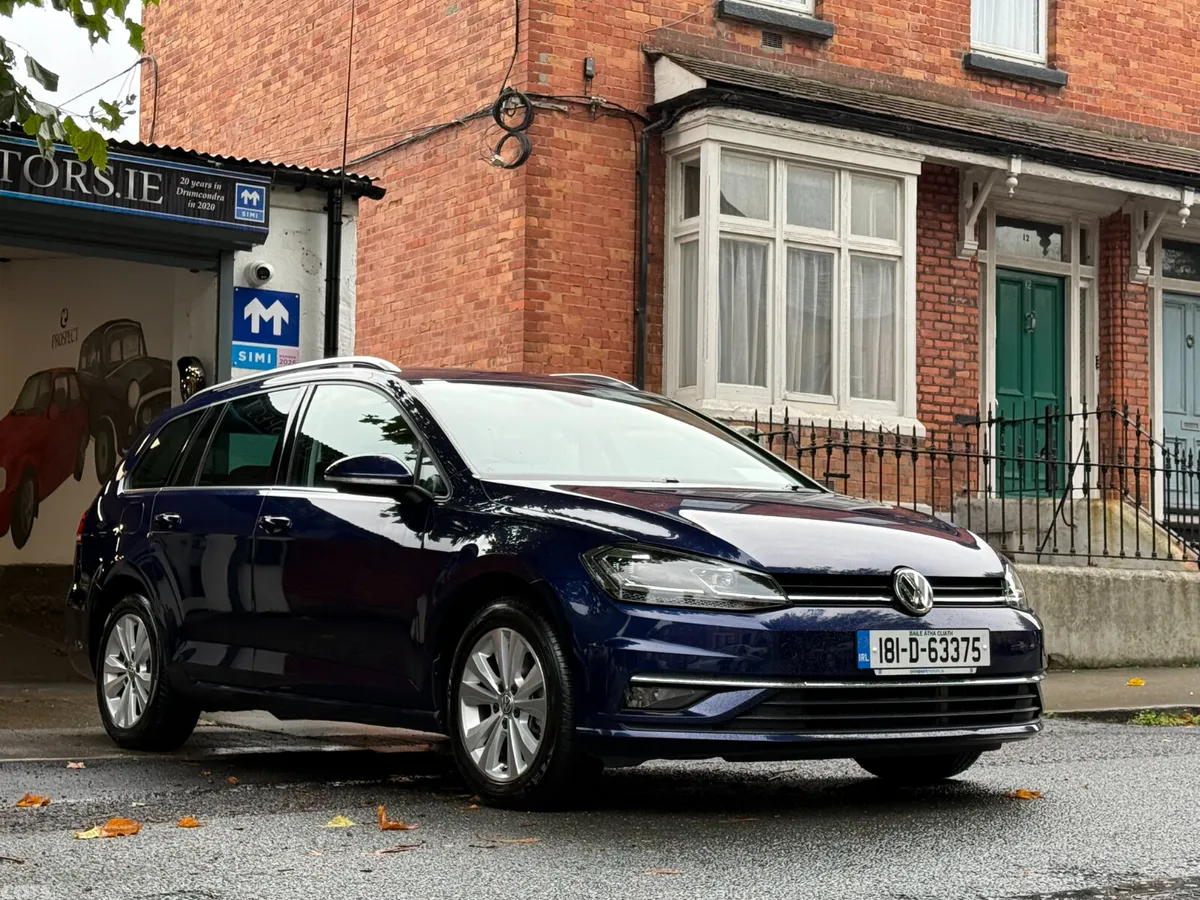 Volkswagen Golf Estate, Petrol, 2018, Blue
