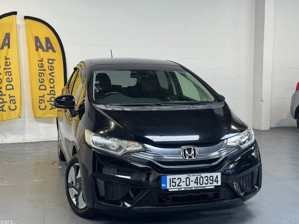 Honda Fit Hatchback, Petrol Hybrid, 2015, Black