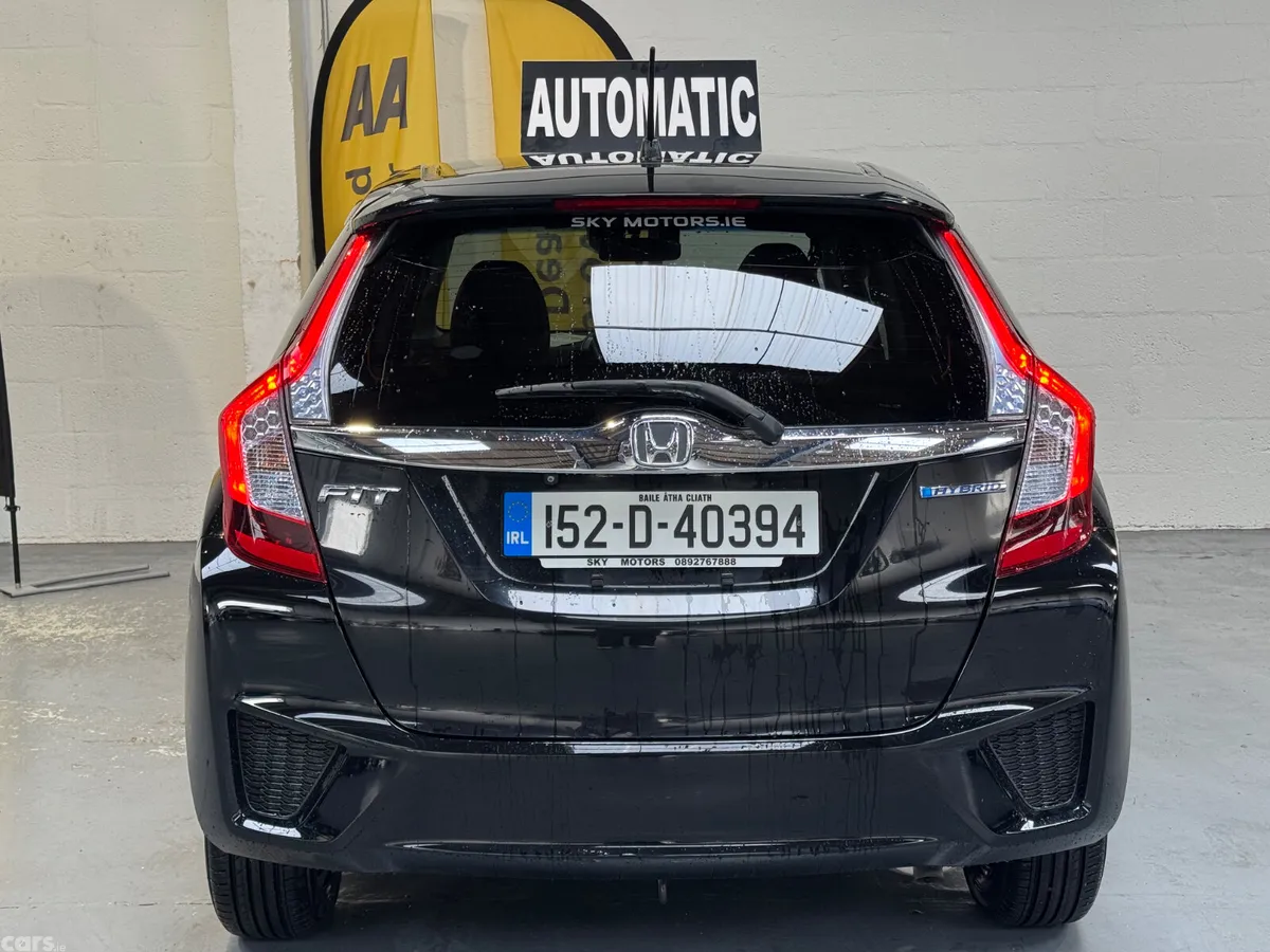 Honda Fit Hatchback, Petrol Hybrid, 2015, Black