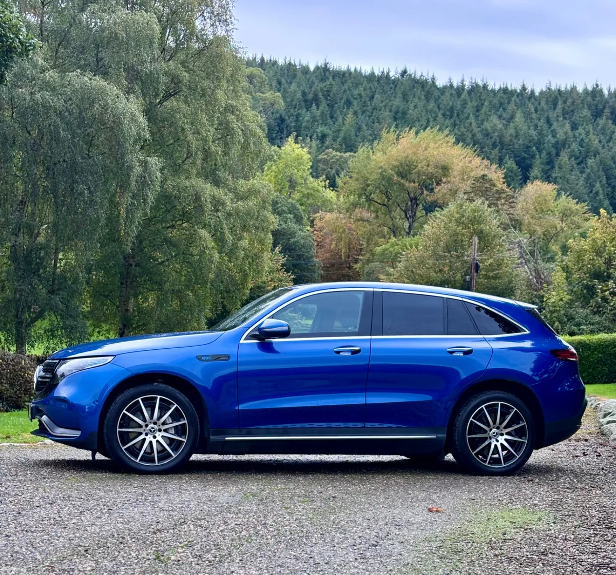 Mercedes-Benz EQC SUV, Electric, 2022, Blue