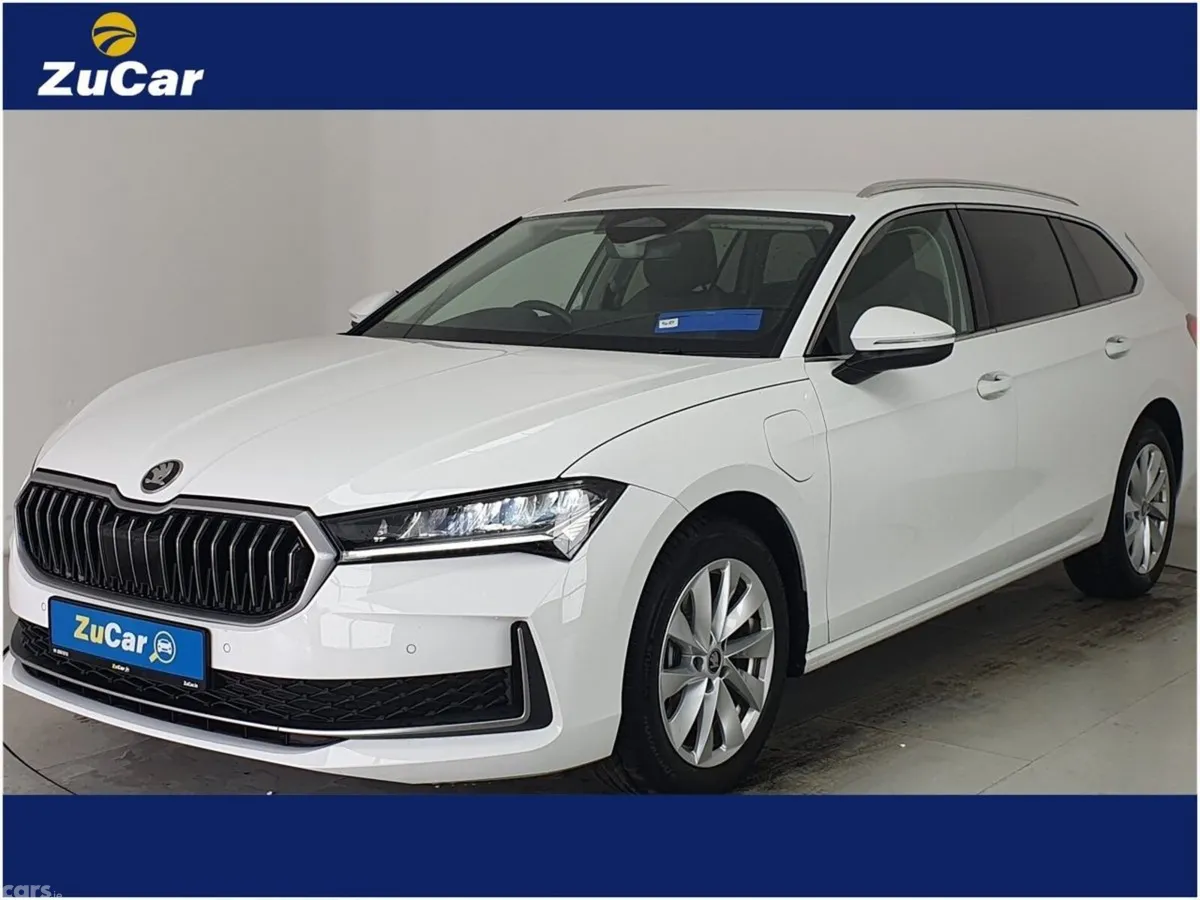 Skoda Superb Estate, Petrol Plug-in Hybrid, 2026, White