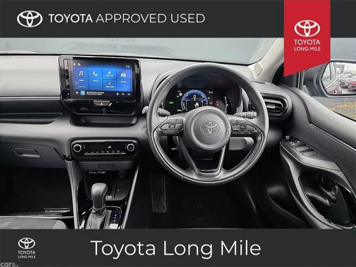Toyota Yaris Hatchback, Petrol Hybrid, 2026, Black