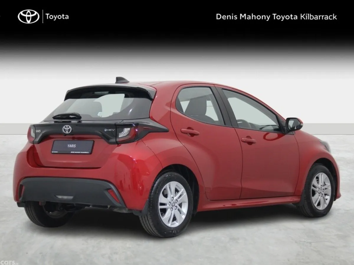 Toyota Yaris Hatchback, Petrol Hybrid, 2027, Red