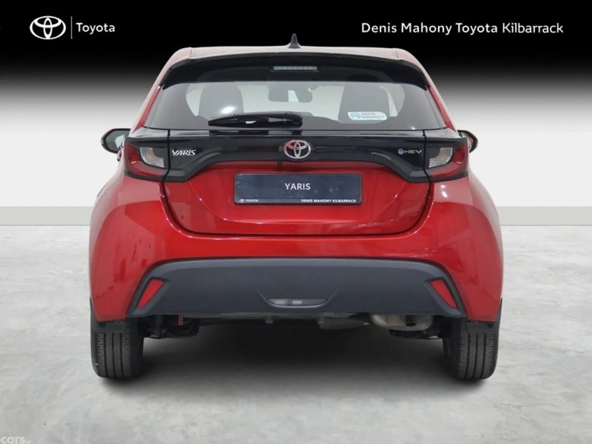 Toyota Yaris Hatchback, Petrol Hybrid, 2027, Red