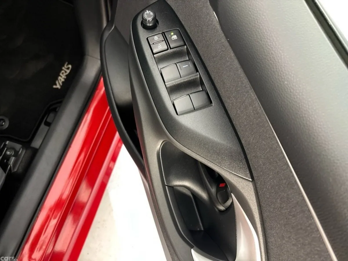 Toyota Yaris Hatchback, Petrol Hybrid, 2027, Red