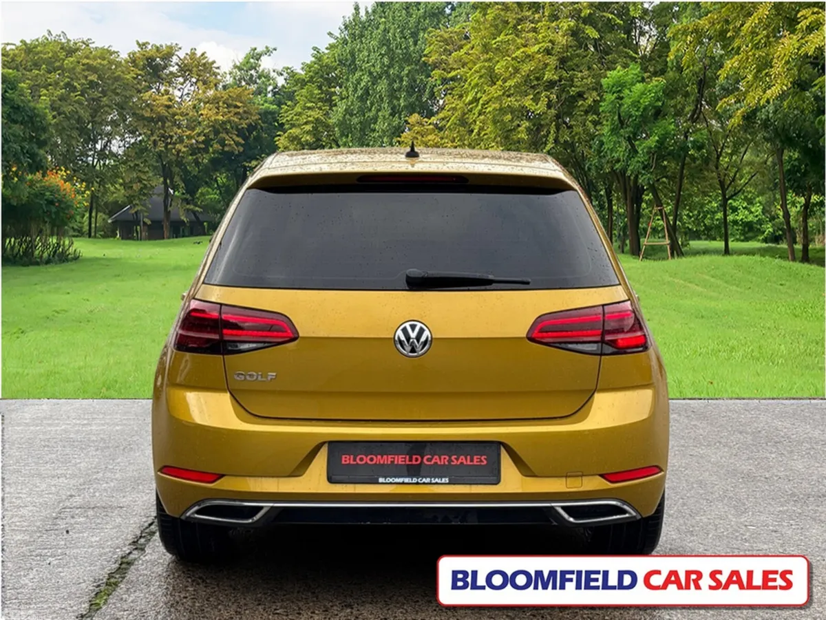 Volkswagen Golf Hatchback, Petrol, 2019, Gold