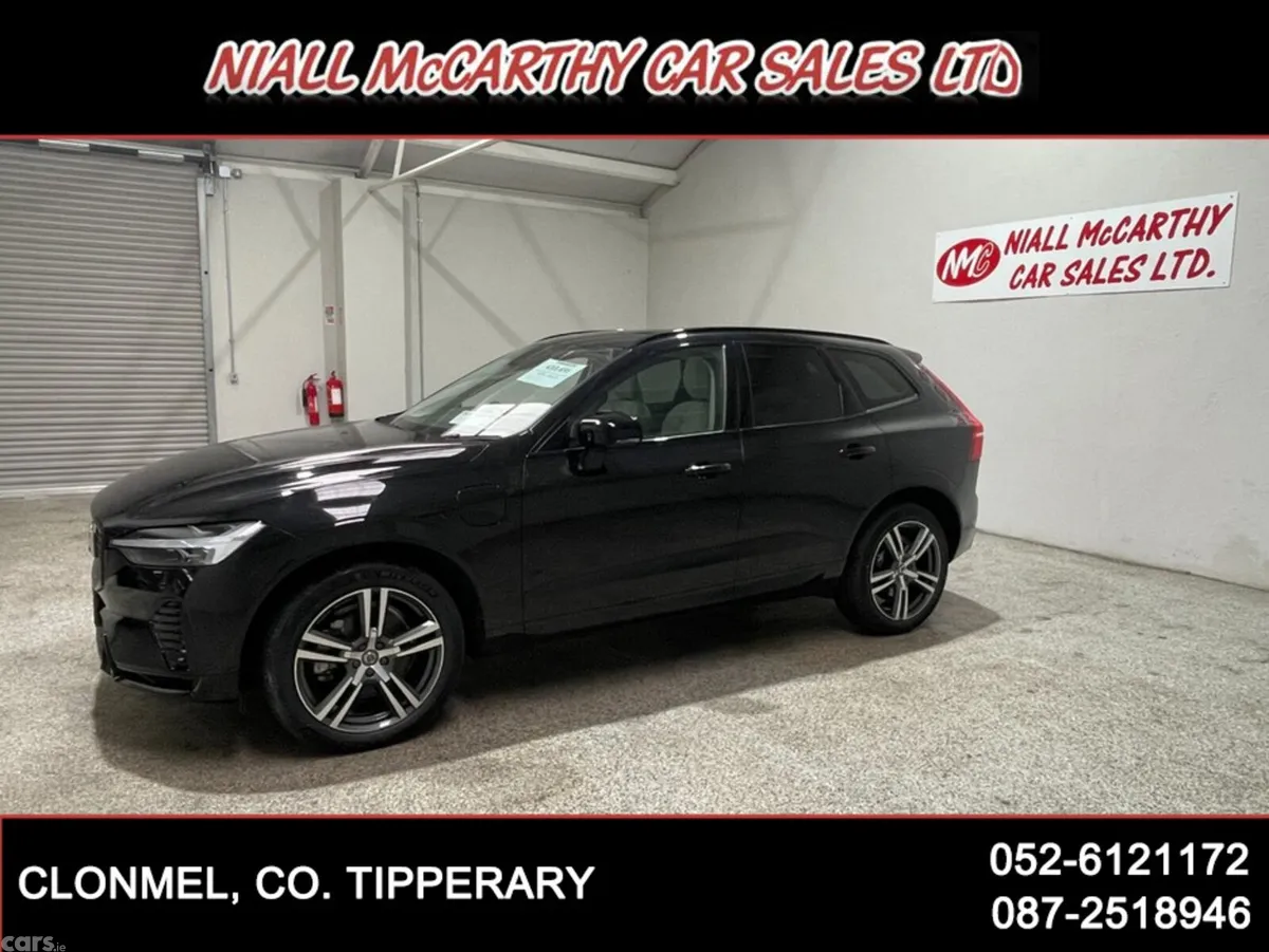 Volvo XC60 SUV, Petrol Plug-in Hybrid, 2023, Black