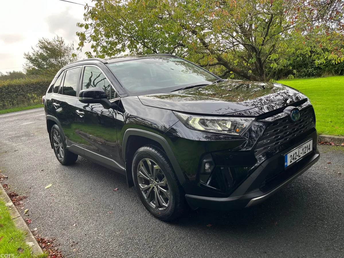 Toyota RAV4 SUV, Petrol Hybrid, 2024, Black