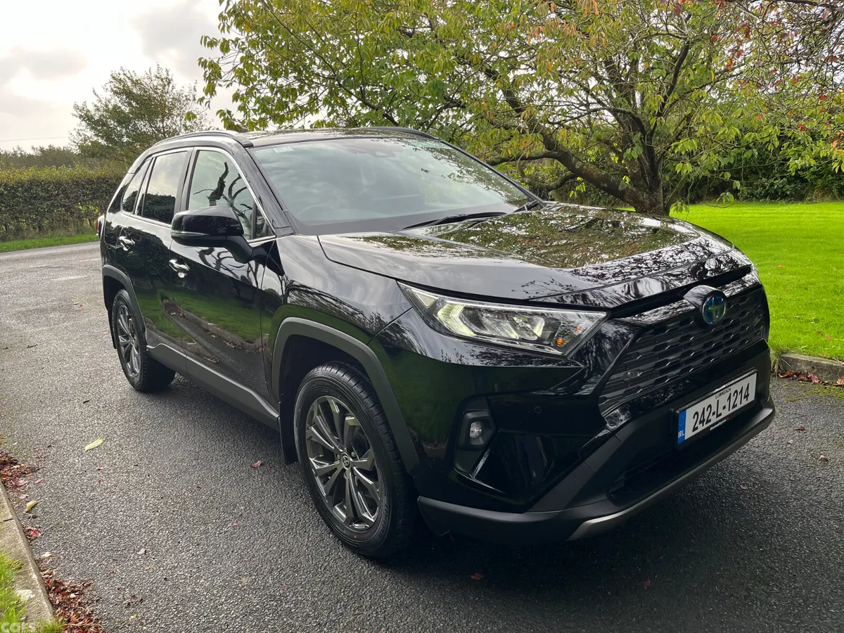 Toyota RAV4 SUV, Petrol Hybrid, 2024, Black