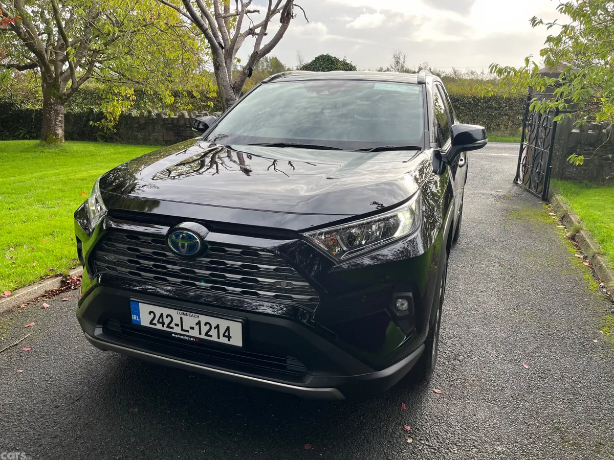 Toyota RAV4 SUV, Petrol Hybrid, 2024, Black