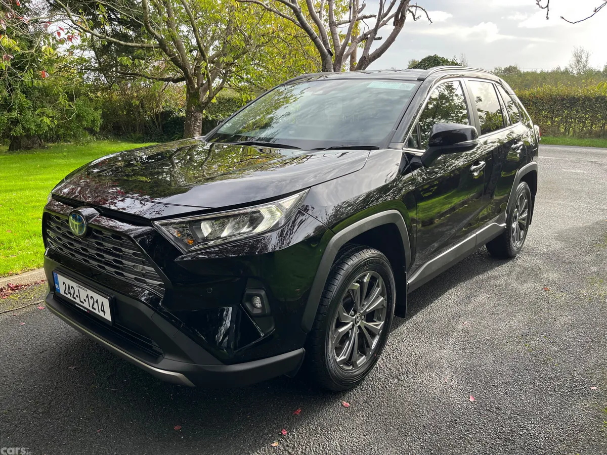 Toyota RAV4 SUV, Petrol Hybrid, 2024, Black