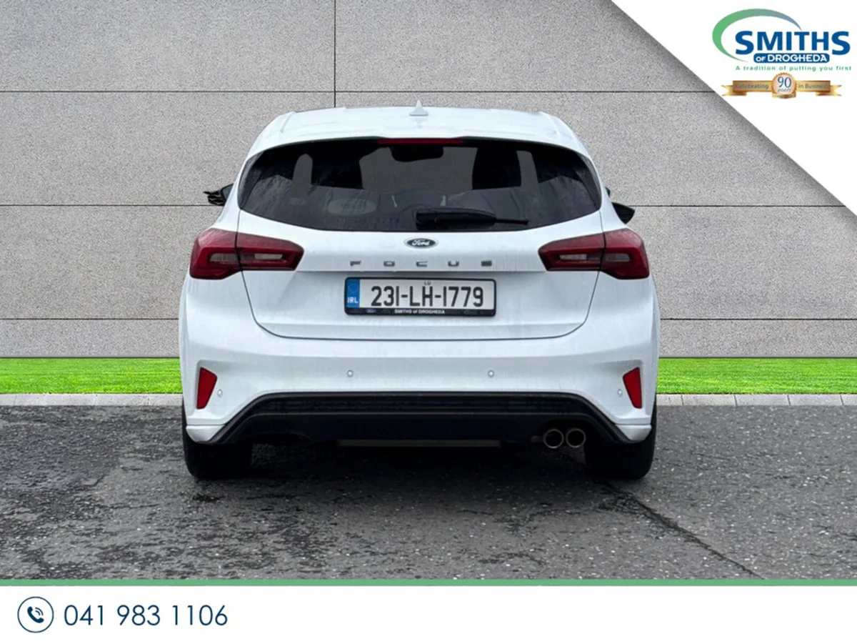 Ford Focus Hatchback, Petrol Hybrid, 2023, White