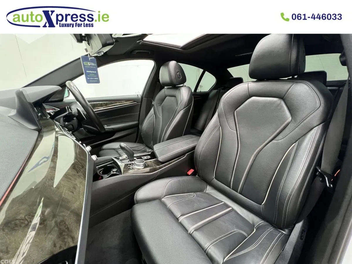 BMW 5-Series Saloon, Diesel, 2019, White
