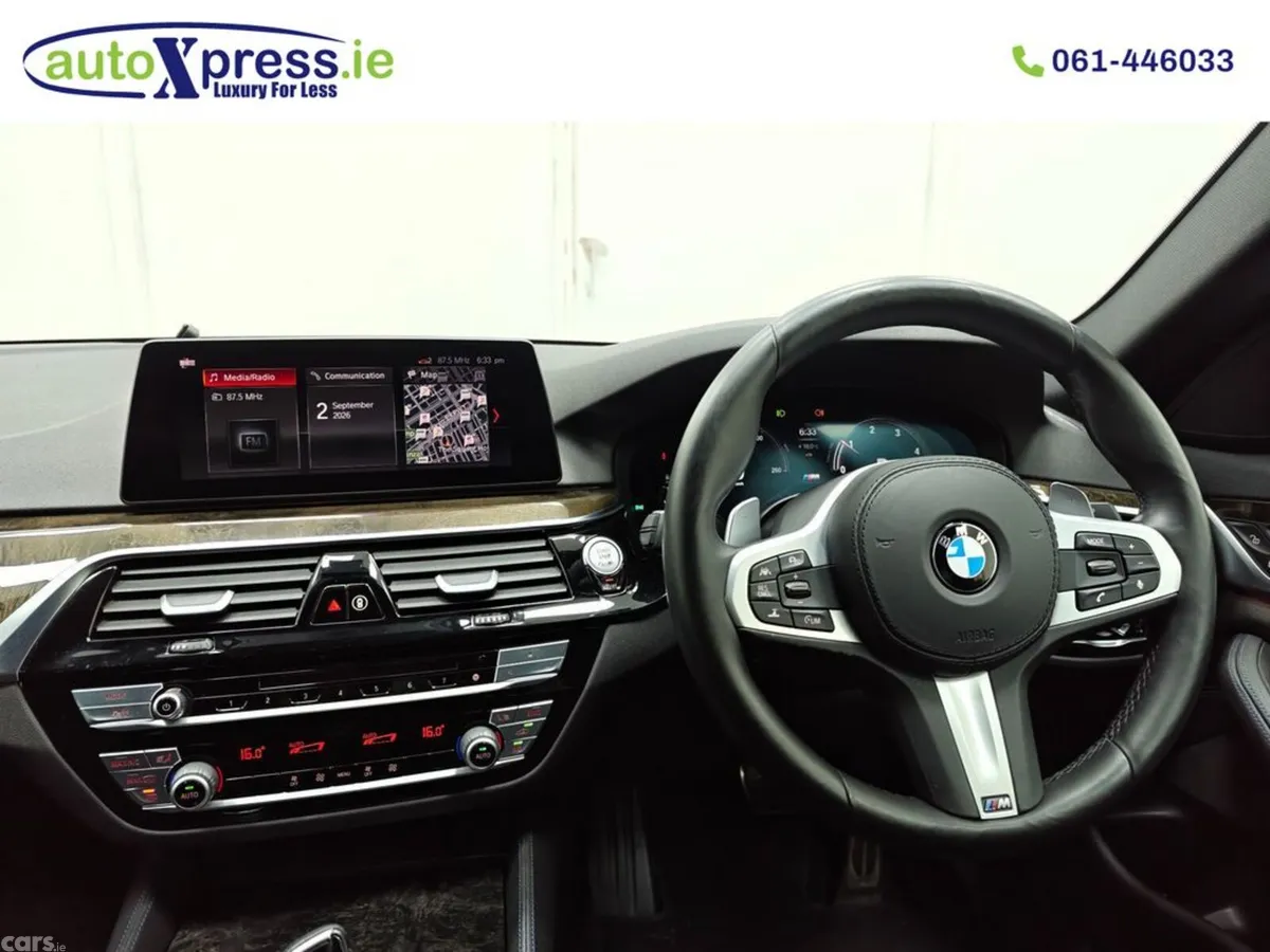 BMW 5-Series Saloon, Diesel, 2019, Black