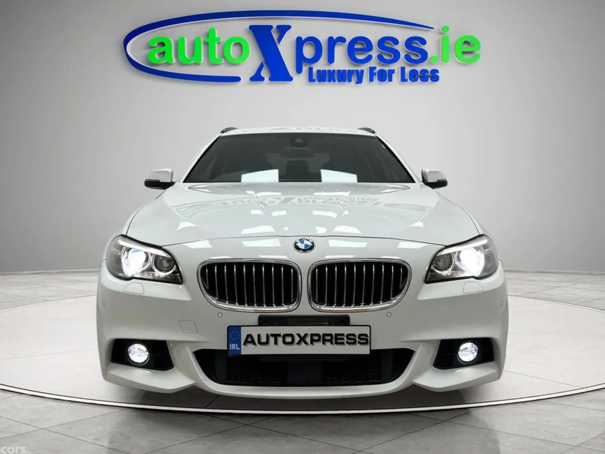 BMW 5-Series Estate, Diesel, 2016, White