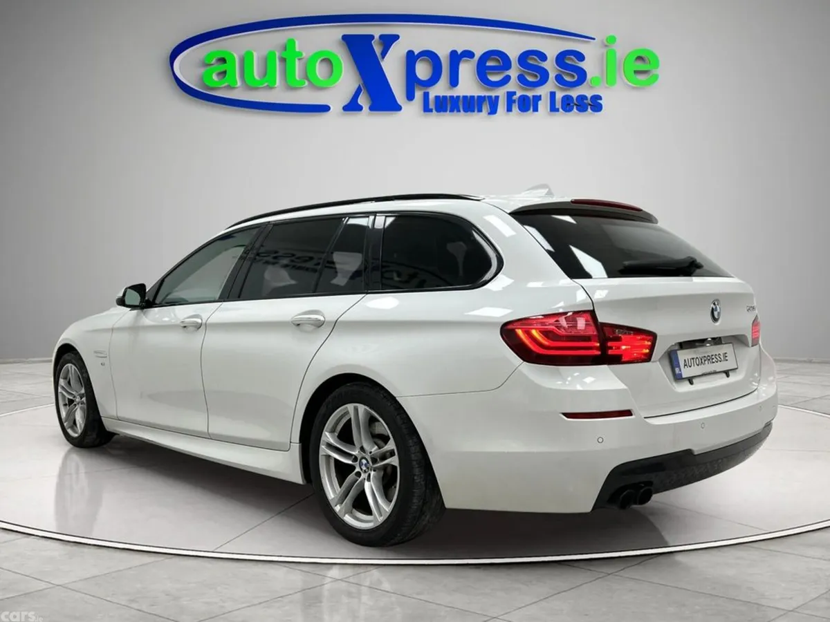 BMW 5-Series Estate, Diesel, 2016, White