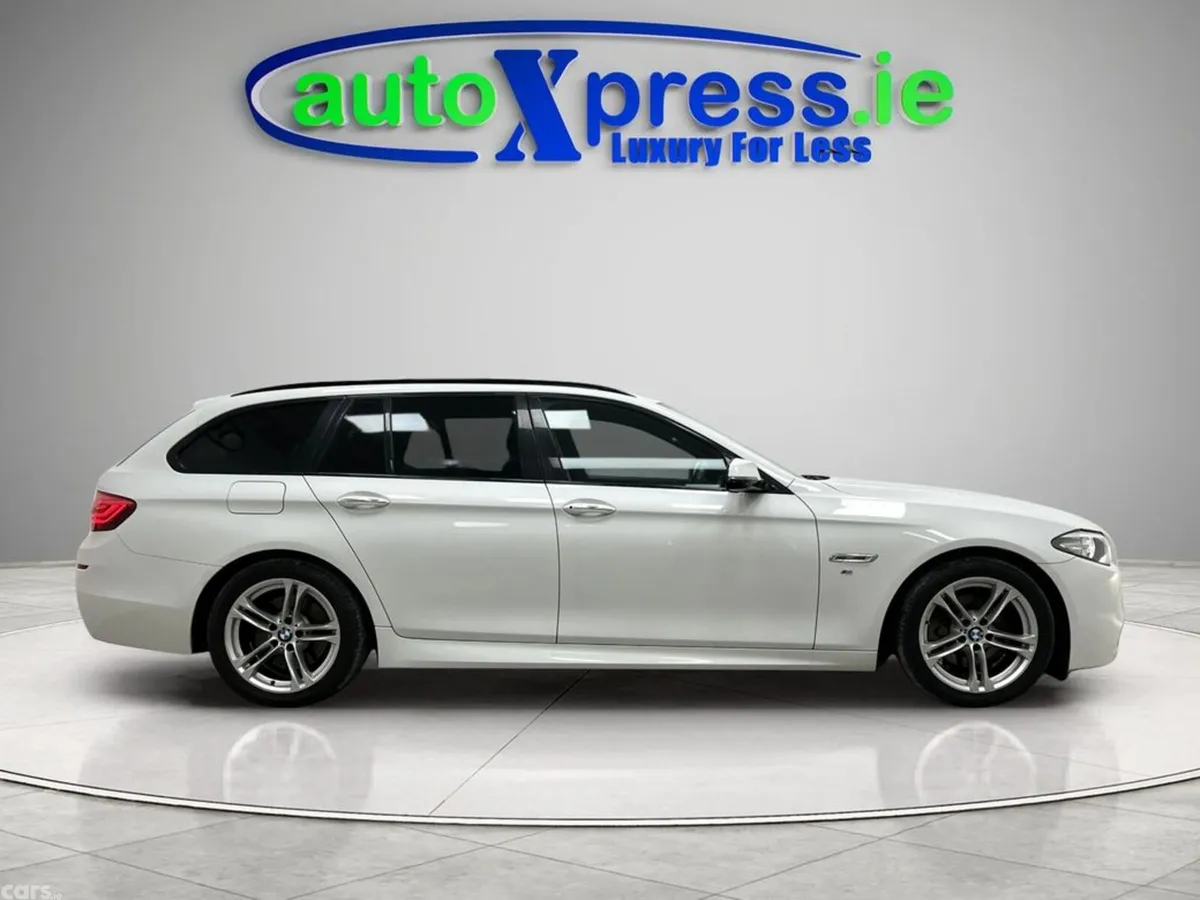 BMW 5-Series Estate, Diesel, 2016, White