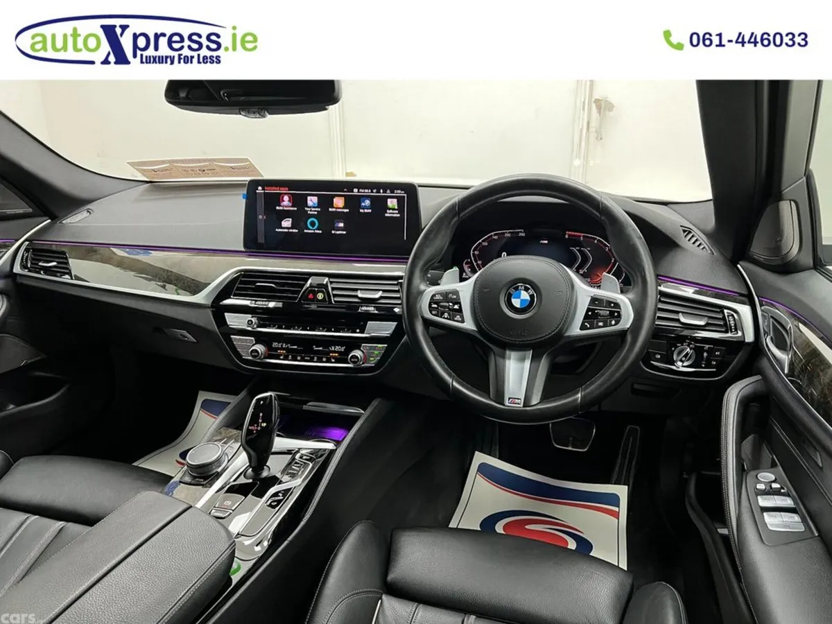 BMW 5-Series Saloon, Diesel, 2021, White