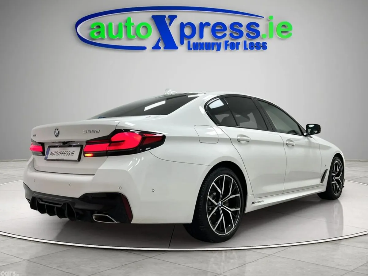BMW 5-Series Saloon, Diesel, 2021, White