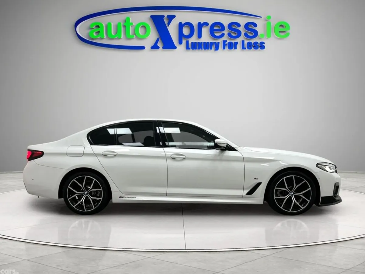 BMW 5-Series Saloon, Diesel, 2021, White