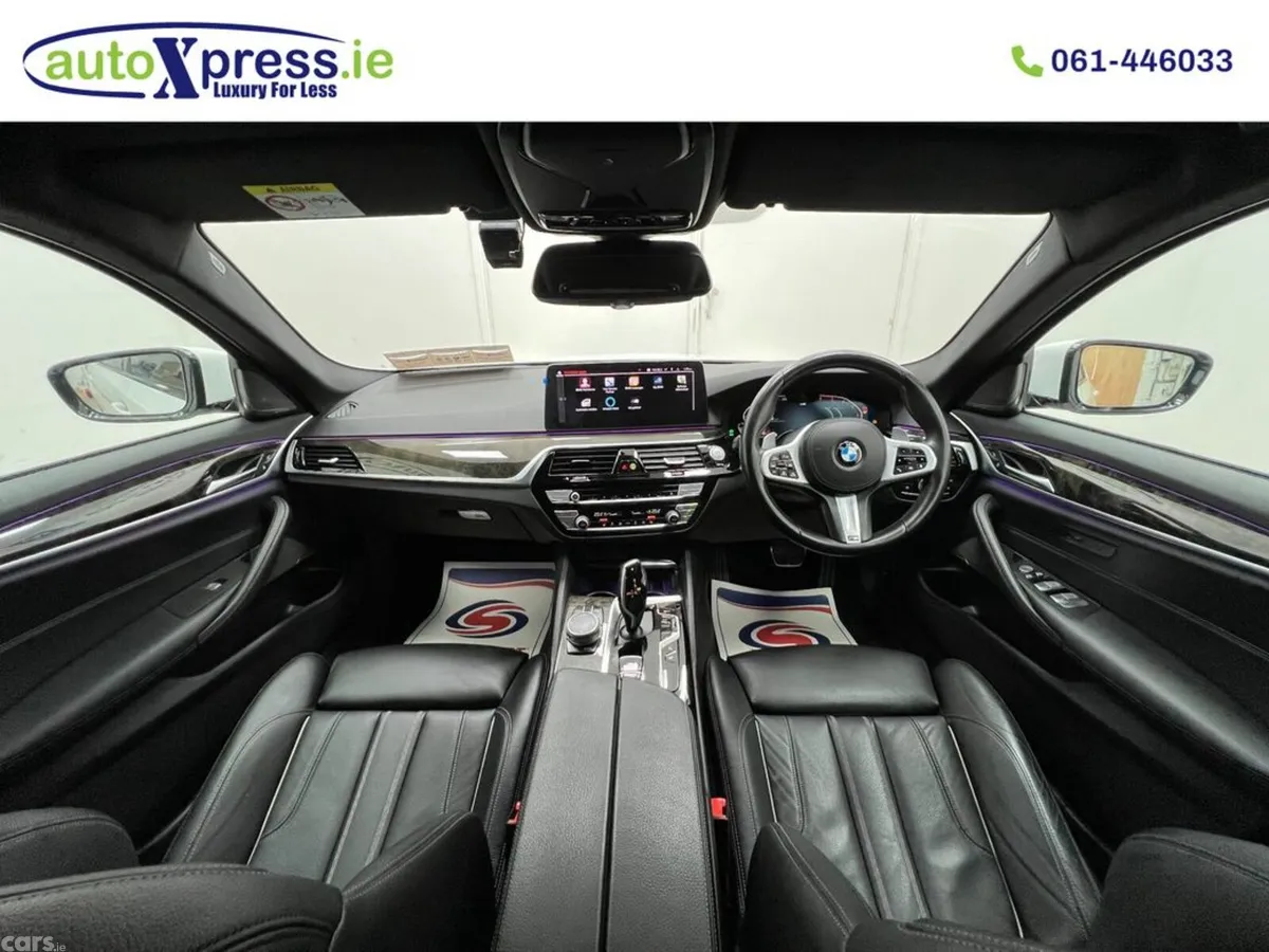BMW 5-Series Saloon, Diesel, 2021, White