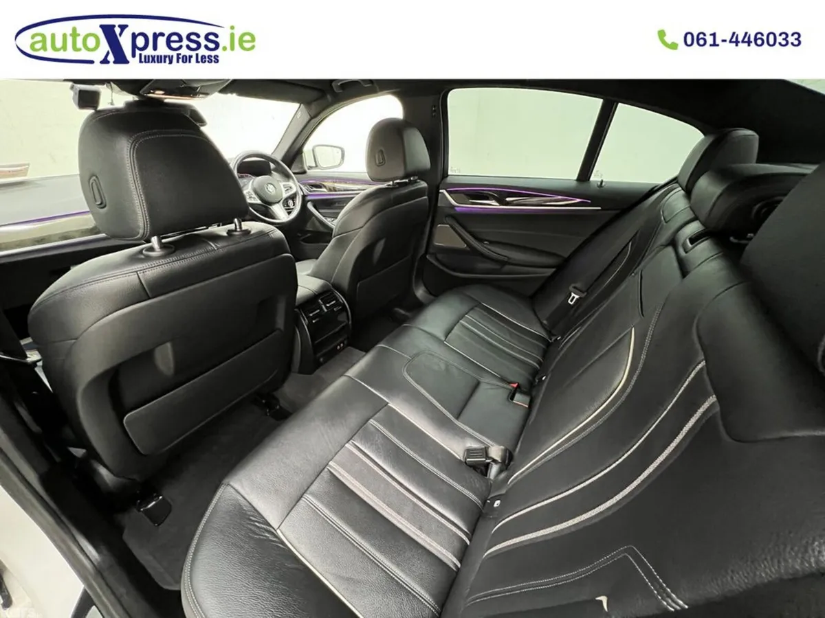 BMW 5-Series Saloon, Diesel, 2021, White