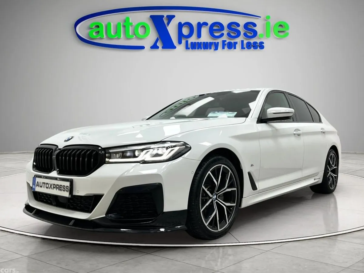 BMW 5-Series Saloon, Diesel, 2021, White