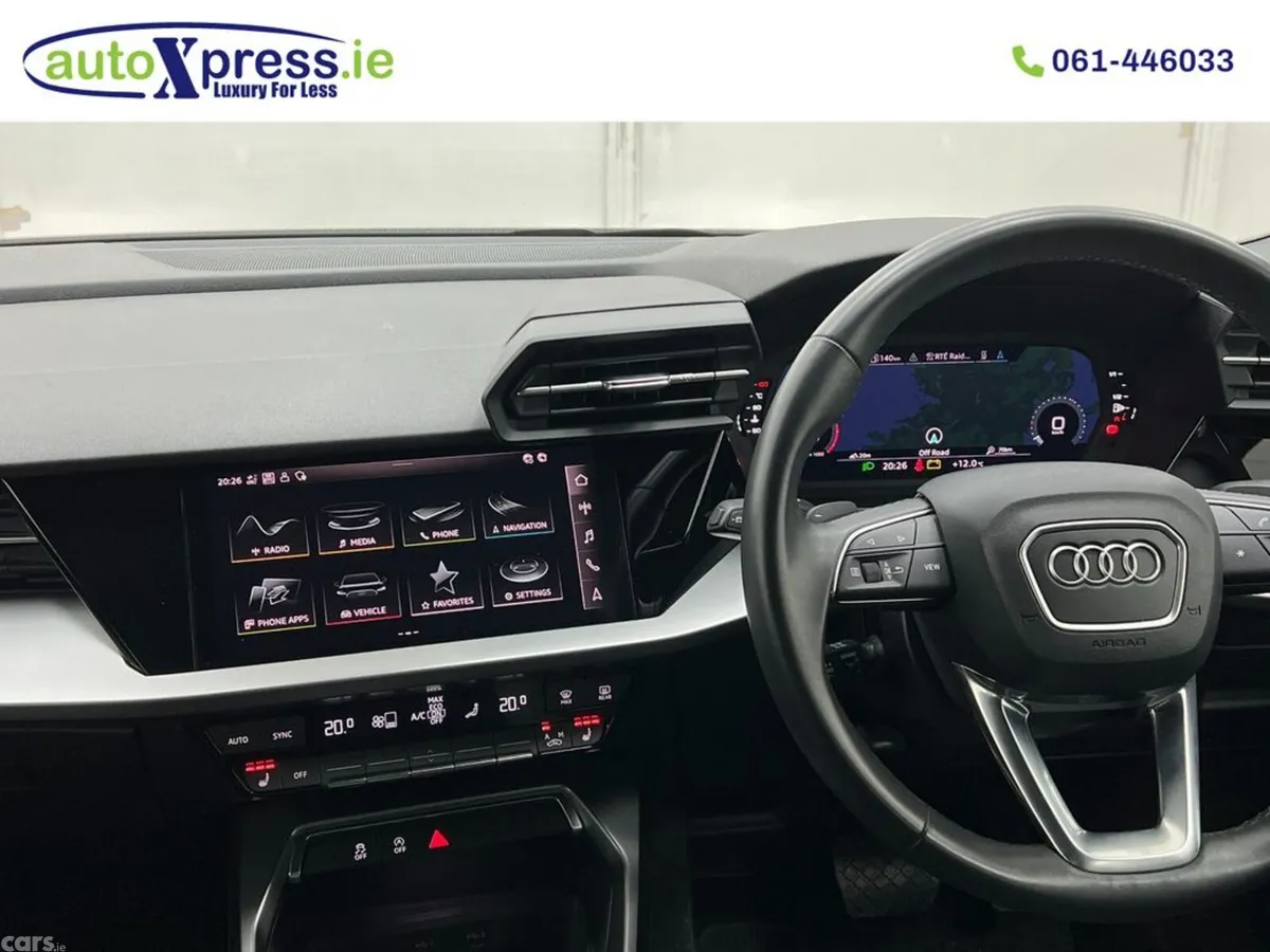 Audi A3 Saloon, Petrol, 2023, White