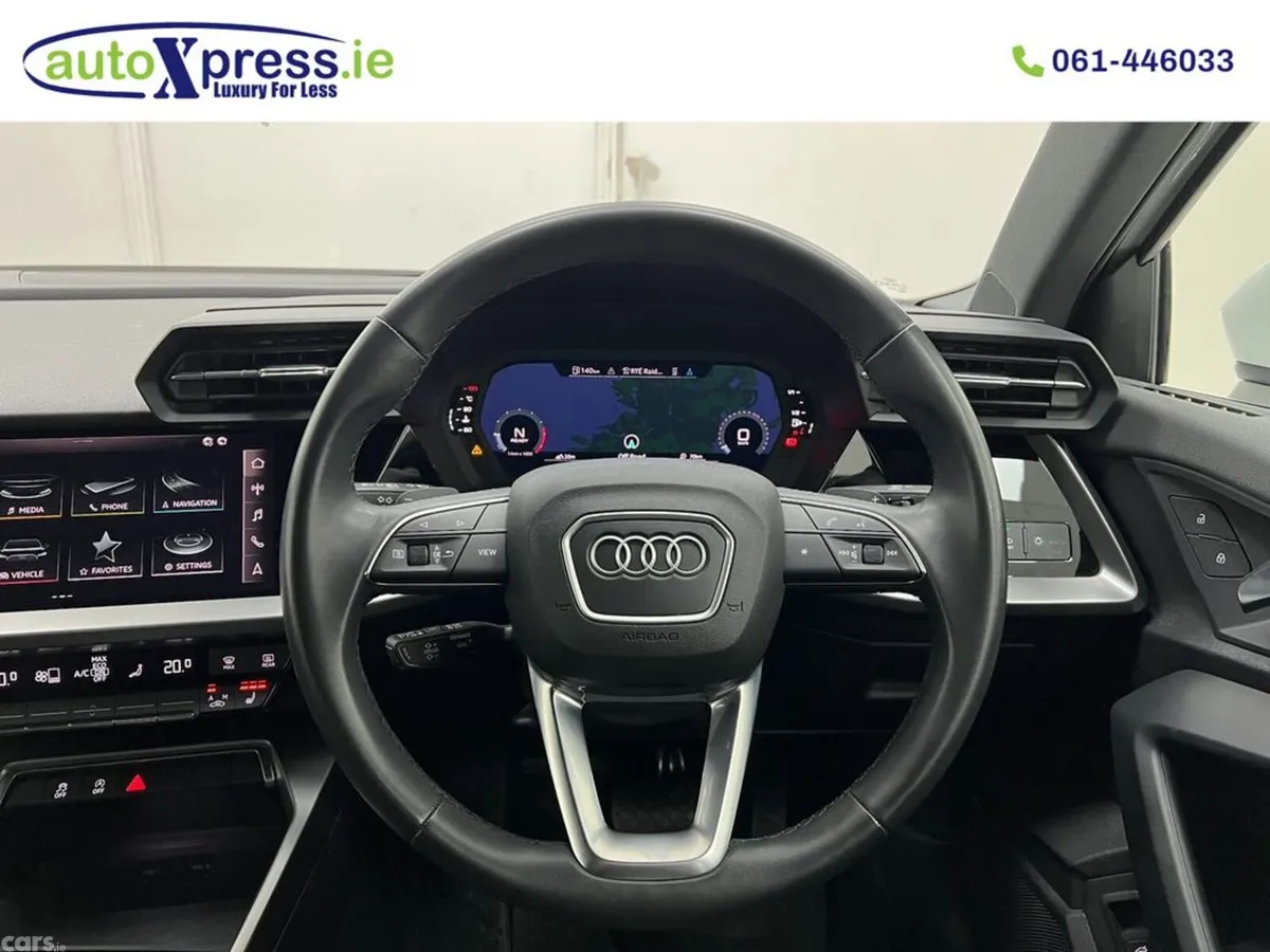Audi A3 Saloon, Petrol, 2023, White