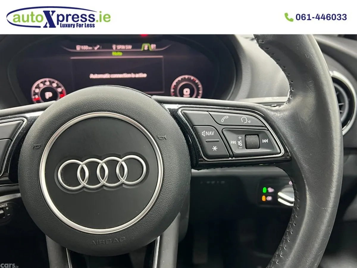Audi A3 Saloon, Petrol, 2017, White