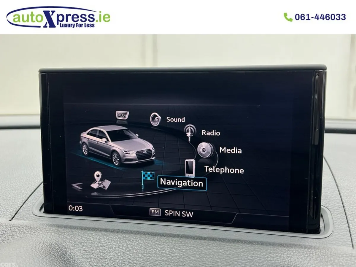 Audi A3 Saloon, Petrol, 2017, White