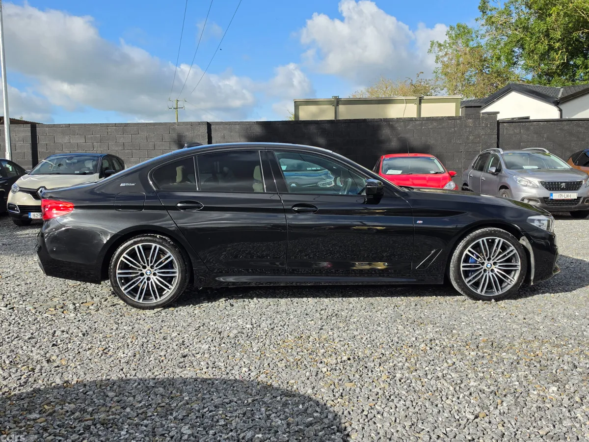 BMW 5-Series Saloon, Petrol Plug-in Hybrid, 2018, Black