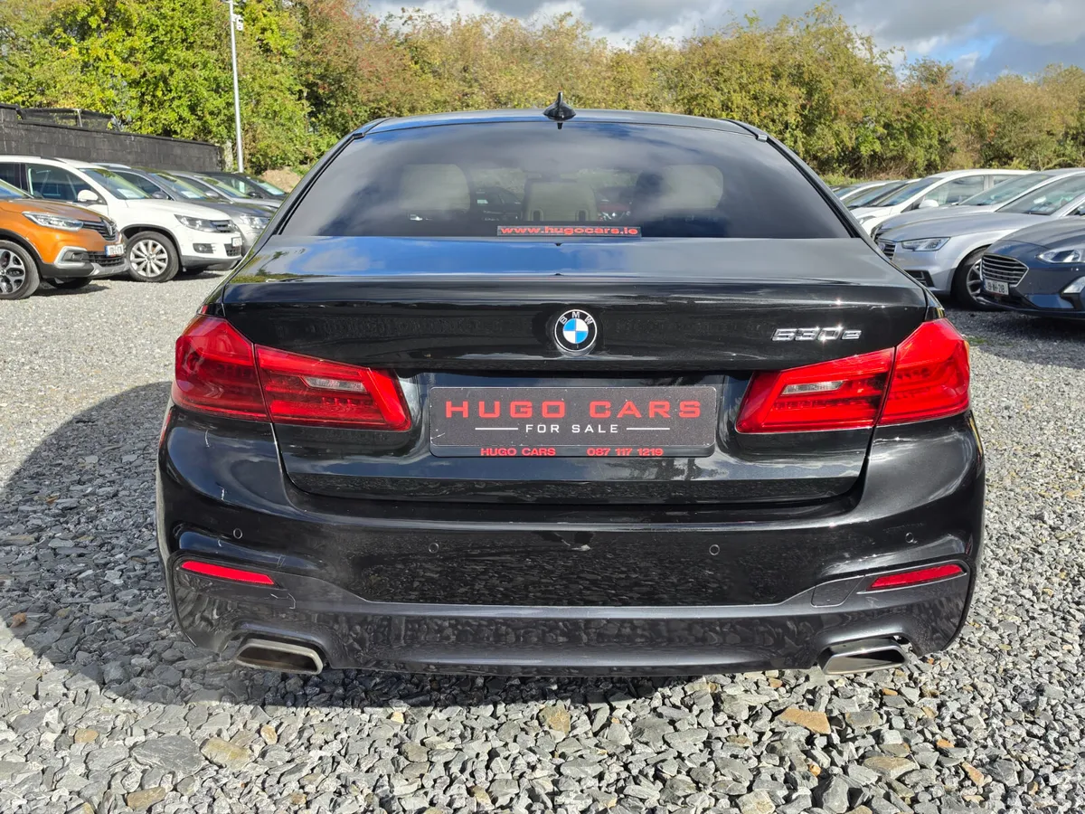 BMW 5-Series Saloon, Petrol Plug-in Hybrid, 2018, Black
