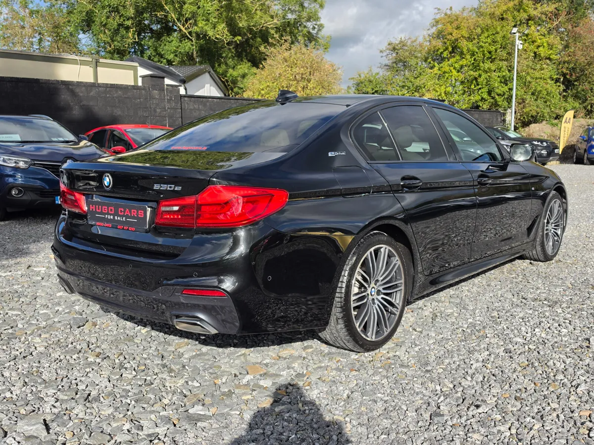 BMW 5-Series Saloon, Petrol Plug-in Hybrid, 2018, Black