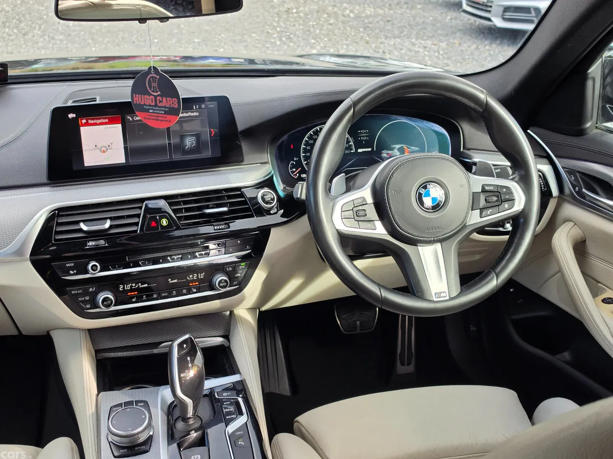BMW 5-Series Saloon, Petrol Plug-in Hybrid, 2018, Black