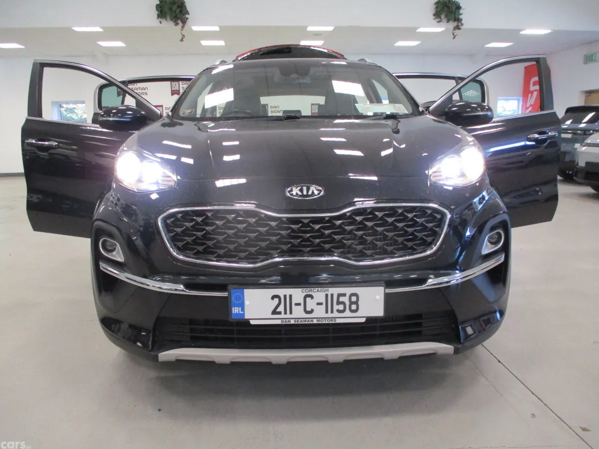 Kia Sportage SUV, Diesel Hybrid, 2021, Black